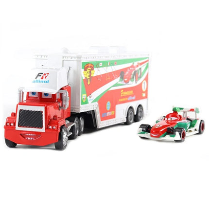 Pixar Cars Storm Jackson Truck Lightning McQueen Racing Toy Car 2 Car 3 1/55 Ratio Die Casting Mack Model Birthday Gifts