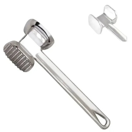 Aluminum Steak Metal Hammer Heavy Duty Meat Tenderer Heavy Durable Double Sided Meat Tenderer Household Kitchen Tools