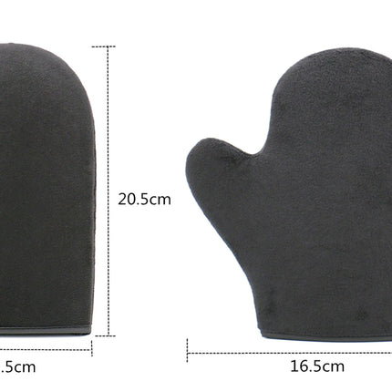 Self Applicator Tanning Glove Mitt 2pcs Reusable Body Face Back Tan Tools