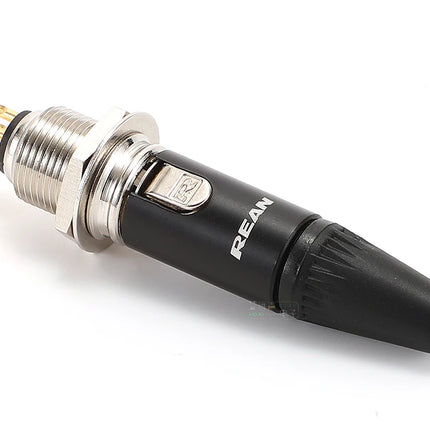 Tiny XLR Cable Connector Male Female 3 4 5 Pin Mini XLR Plug/ Male Socket RT5MP  Wireless Bodypack Headphone Microphone Jack