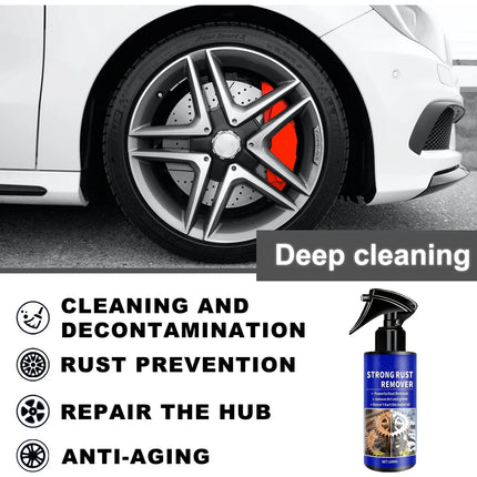 Clean Metal Iron Prowder Quickly Auto Exhaust Pipe Rust Derusting Spray Stain Removal Agent
