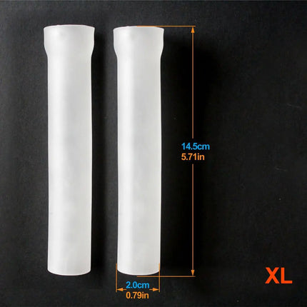 Penis Sleeves Extender Glans Cap Cover Accessories for Penis Enlargement Stretcher Pump Reusable Silicone Sleeve Various Sizes