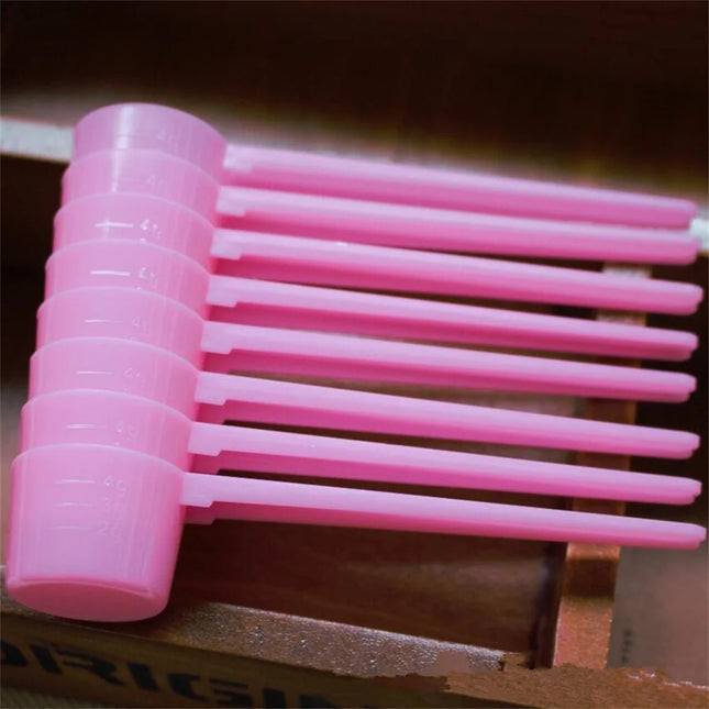 1Pc 5g Measuring Spoon for Liquid Sugar Coffee Protein Milk Powder Plastic Flat Bottom Scoop Home Kitchen Gadgets