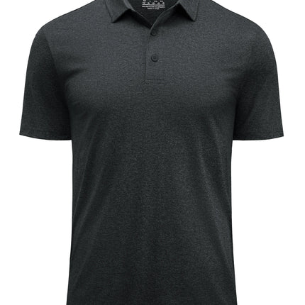 TACVASEN Men's Polo Shirts Short Sleeve Moisture Wicking Lightweight Athletic Casual Collared Golf Shirt Summer Work Polo Shirts
