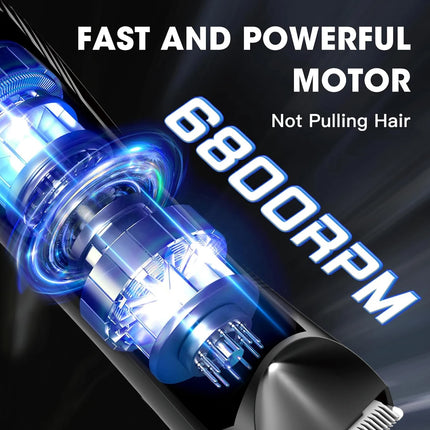 Hatteker Multi-Functional Hair Trimmer for Man Shaver Private Clip Set New Model Body Hair Removal Tool Kit