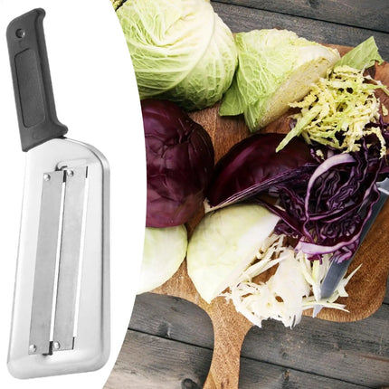 Cabbage Slicer Double-layer Vegetables Cutting Tool Kitchen Food Shredding Aid With Non-slip Base for Salads Stir-fry Cabbage
