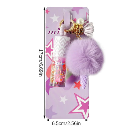 Three Colors Randomly Issued Color Lip Gloss Lip Oil: Moisturizing, Locks Moisture, Nourishing, Light and Comfortable
