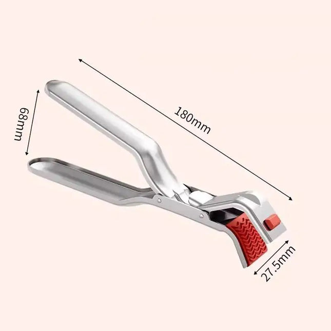 New 1pc Anti-scalding Clip Hot Bowl Holder Dish Clamp Pot Pan Gripper Clip Air Fryer Dish Plate Retriever Tongs Kitchen Supplies