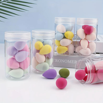12pcs Mini Makeup Sponges - Soft, Latex-Free for Flawless Foundation Application, Wet & Dry Use, Alcohol-Free