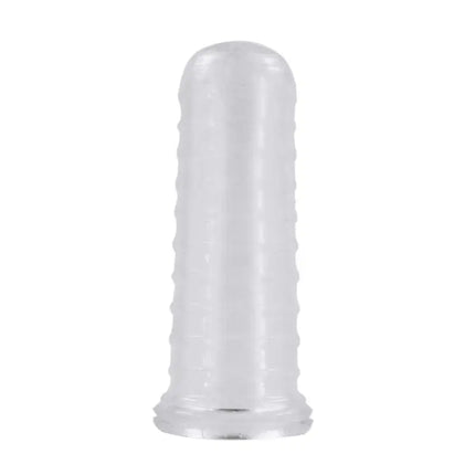 Silicone Reusable Finger Penis Sleeve Condoms Sex Toys For Woman Men Couple Lesbian Cock Ring Clit Stimulate Orgasm G Spot