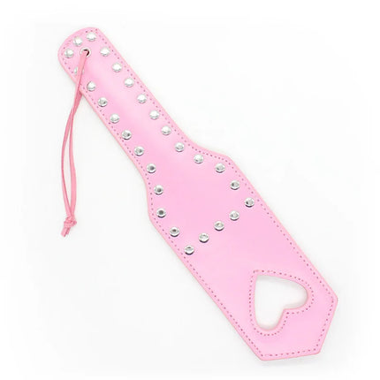 42cm PU Rivets Fetish Bondage Sexy Whip Flogger Bdsm Sex Toys For Couples Spanking Paddle Sexy Policy Knout Adult Cosplay Games