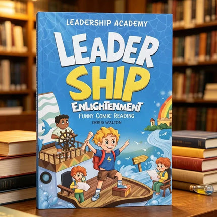 🔥Leadership Ship Enlightenment Kids Comic Book - Funny English Storybook for Early Education & Leadership Skills Development