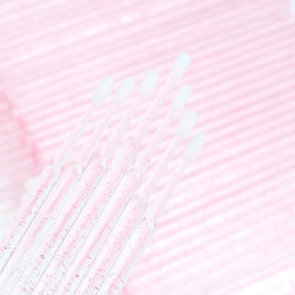 200pcs Disposable Brushes Set Mascara Wands Lip Brushes Microbrush Applicator Swab for Eyelash Extension Eyebrow Makeup Tools