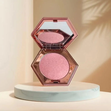 Highlighter Powder Pearlescent Baked Brightening Powder Cheek Tint Contour Palette Face Shadow Shimmer Daily Natural Cosmetics