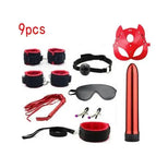 Nylon 9pcs red / China Mainland