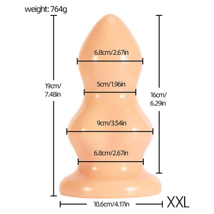 S/Xxl Huge Anal Plug Soft Alien Large Butt Plug Anal Dilator Masturbation Anal Toys Prostate Massager Adult Toys For Women Men