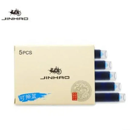 Jinhao 5/10/15 pcs Color Ink Cartridge Refill Fountain Pen Office School Student Stationery Ink Supplies Fountain Pen Ink