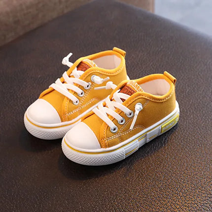 2025 New Children's Canvas Shoes Fashion Baby Board Shoes Girls' Breathable Single Shoes Boys' Casual Shoes