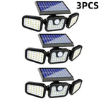 3PCS / 74 LED Solar Light