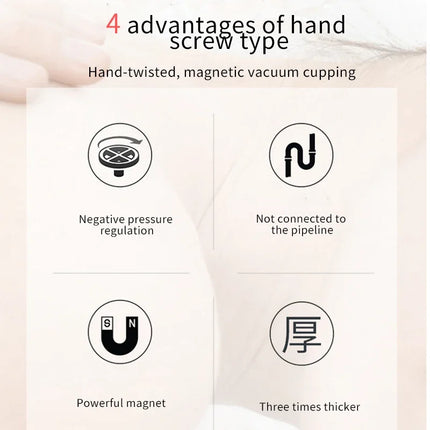 Professional Cupping Medical Chinese Vacuum Body Massager Stimulation Vacuum Cupping Nipple Sucker Inverted Suction Enlarger Cup