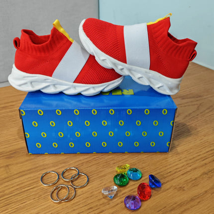 Sonic Shoes For Boys Kids Sonic Zapatillas Sonic Red Sonic Shoes For Kids Boys Girls Cartoon Anime Sonic Games Shoes