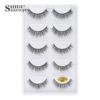 5pairs-3D-X07 / mink eyelashes