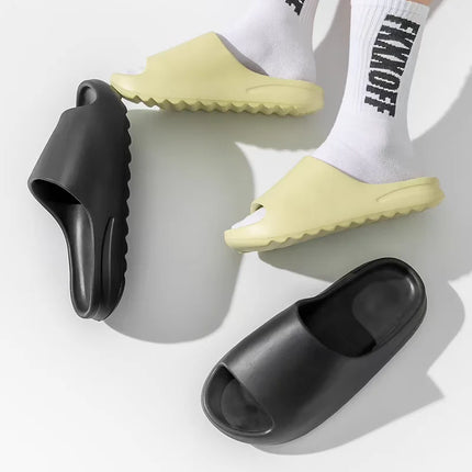 Hot Coconut Slippers Cloud Thick-soled Sandals Summer Fashion Soft Bottom Beach Men Slippers Women's Sandals EVA Slides