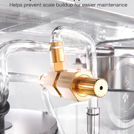 HiBREW 20Bar Semi Automatic Espresso Coffee Machine Temperature Adjustable Cold/Hot Super Slim Coffee Maker Cappuccino H10B