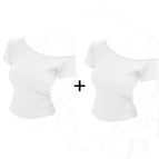 XL [recommended 57.5-62.5kg] / White + white [two pieces]