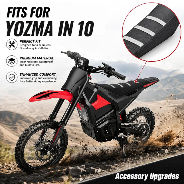 Motorcycle Accessories Protector Waterproof Against Wear Seat Cushion Cover For Yozma IN10 Electric Dirt Pit Bike E-Bike
