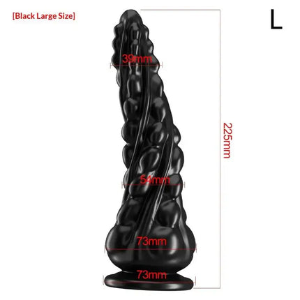 Threaded Octopus Tentacles, Simulated Anal Plug, Adult Sex Toy, Men's And Women's Anal Expanders, Prostate Massager, Suction Cup