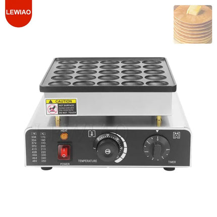 Mini Pancake Maker 25pcs Mini Pancakes Maker Machine 950W Mini Dutch Pancakes Maker Machine
