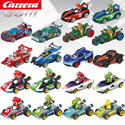 Carrera Slot Car 1:43 GO Mario kart / Ultimate Spider-Man / Teenage Mutant  Ninja Turtles / PAW Patrol RRR / The Hedgehog