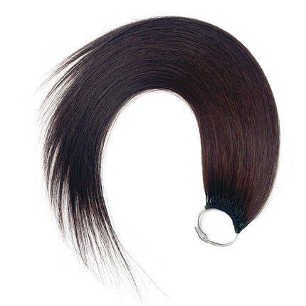 DIYOMO new Korean pure cotton 100% real human hair cotton thread double head double brush feather hair extensions for women