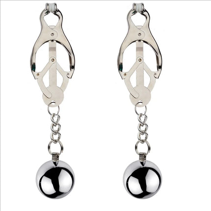 Metal Nipple Clamps Milk Clips Clit Breast Massage Clamps Adult Flirting Teasing Erotic Gadgets Bdsm Slave Sex Toys For Couple