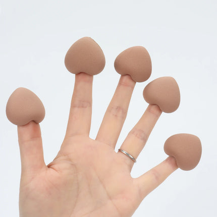 5/10/20Pcssuper Soft Cotton Candy Makeup Puff Necessary Wet Dry Use Air Cushion Powder Puff Multifunction Portable Makeup Sponge