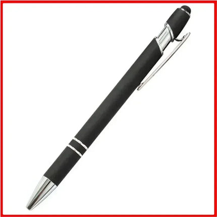 200 Pcs Light - Metal Capacitive Universal Touch Screen Stylus Ballpoint Pen Writing Stationery Office Gifts Free custom Logo