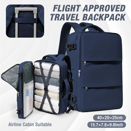 Ryanair 40x30x20 Travel Backpack Cabin Airplane Easyjet 45x36x20 Suitcases Waterproof Backpack Laptop Packbag Cabin Luggage Bag