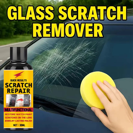 Glass scratch repair paste, can be used for windshield, bathroom glass doors, windows, etc., to restore polishing scratch paste