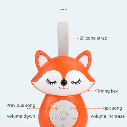 Baby White Noise & Lullaby Sound Machine,Baby Sound Machine,Portable Baby Soother, Stroll & Go, Owl,Portable White Noise Machine