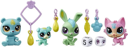 Hasbro Littlest Pet Shop LPS Blind Box Toy Cute Big Eyes Cat Dog Rabbit Model Pendant Animal Doll Mystery Box Toy Children Gift