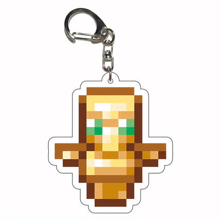 1/27Pcs Game Totem of Undying Car Keychain Accessories Acrylic Cute Charms Pendant For Bag Funny Key Holder Backpack Decoration