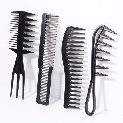 2/3/4-pcs comb set, suitable for curly, wet, wavy, thick hair, wigs, hair salons, hair styling tools, special for real hair wigs