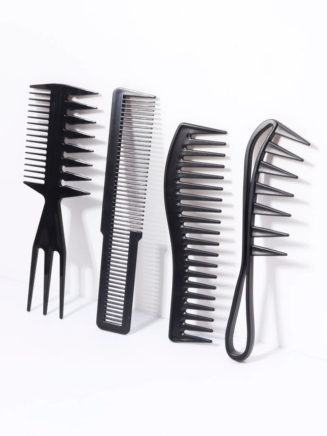 2/3/4-pcs comb set, suitable for curly, wet, wavy, thick hair, wigs, hair salons, hair styling tools, special for real hair wigs