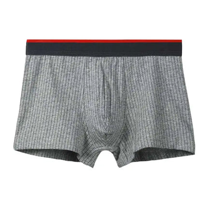 Men's Underwear Pure Cotton Boxer Briefs Youth Large Size Shorts Boys Boxer Shorts Summer Thin Underwear