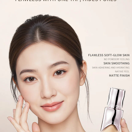 MACKANDY Ceramide Plant Extract Foundation For Full Coverage Long-Lasting Wear Natural Matte Finish Skin-Nourishing Makeup