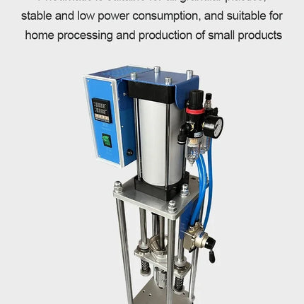 20g Mini Vertical Plastic Injection Molding Machine 350℃ 110V/220V for Small Production Mold Maker for Polymer ABS PVC USB Toy