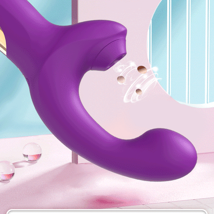 Powerful 20 Speeds Dildo Vibrator Female Clit Sucker Vacuum Clitoris Stimulator Adults Goods Finger Wiggling Sex Toy for Women