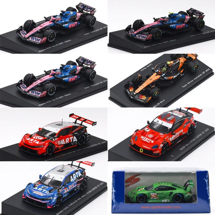 Spark Sparky 1:64 RSR 19 NO.56 GT500 SUPER GT ALPINE A525 MCL39 Diecast Model Car