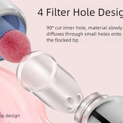 AZTK JC04 Water To Powder Liquid Blush Soft Matte Natural Flush Brightening Cheek Tint Lightweight Blendable Waterproof Makeup